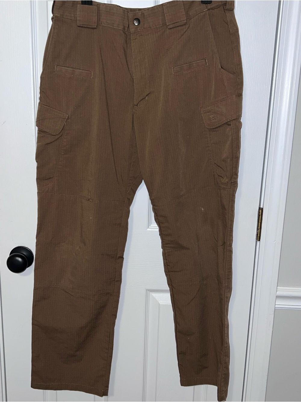 5.11 Tactical Stryke Pants Mens 34x32 Battle Brown Ripstop Cargo Work